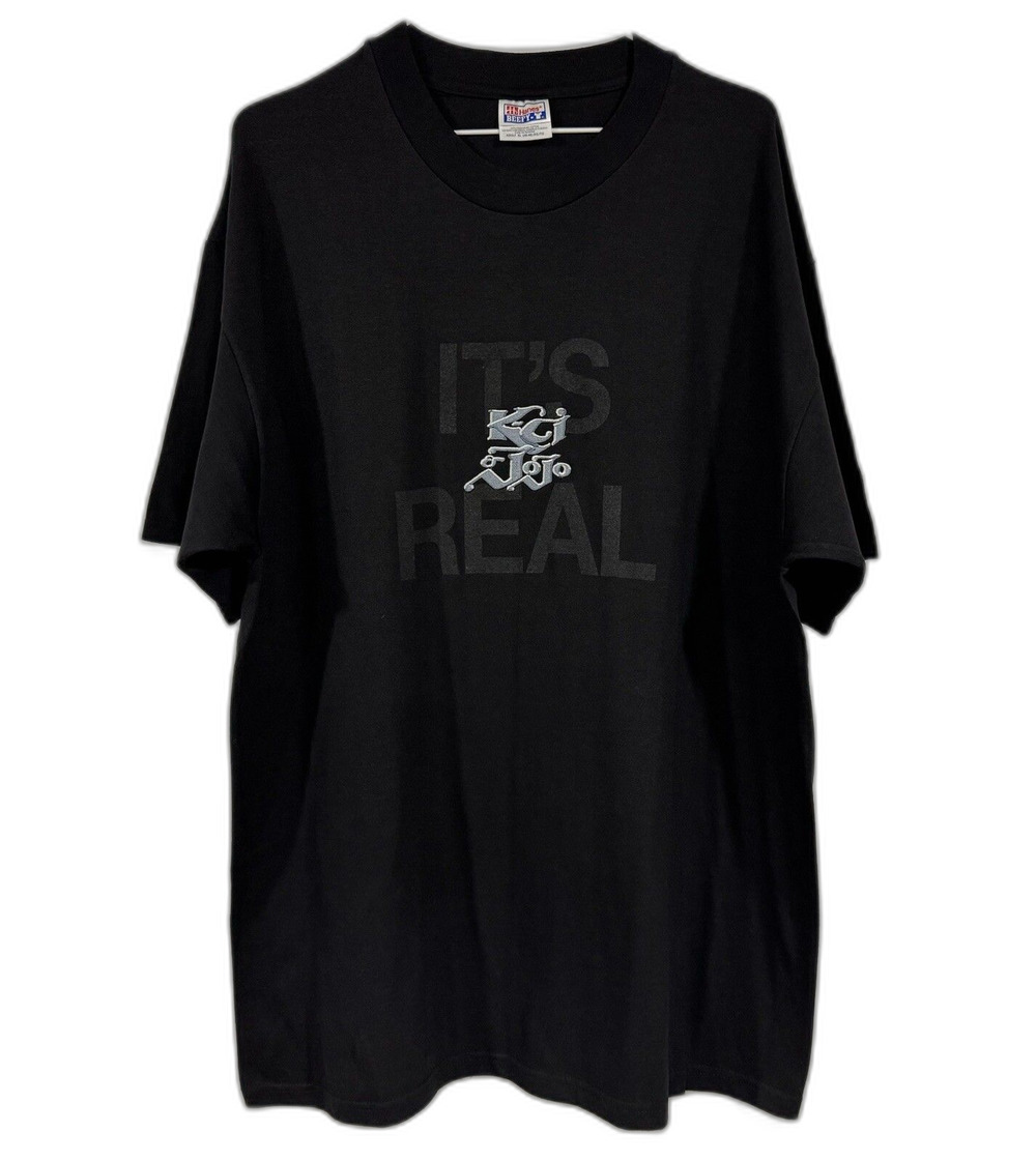 K-Ci & Jojo It’s Real Embroidered T Shirt Mens Size XL Vintage 1999 R&B Hip Hop